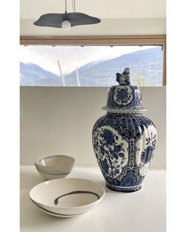 Grande vaso in ceramica di Delft - Royal Sphinx Maastricht kitatori mobili Oggetto di design vintage svizzera