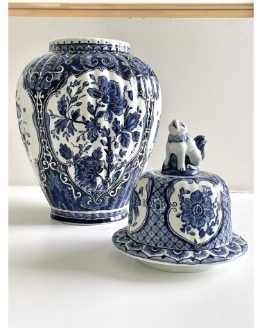 Grande vaso in ceramica di Delft - Royal Sphinx Maastricht kitatori mobili Oggetto di design vintage svizzera