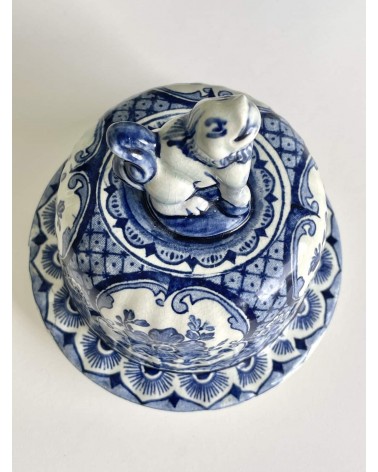 Grande vaso in ceramica di Delft - Royal Sphinx Maastricht kitatori mobili Oggetto di design vintage svizzera