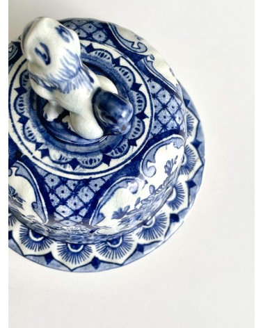 Grande vaso in ceramica di Delft - Royal Sphinx Maastricht kitatori mobili Oggetto di design vintage svizzera