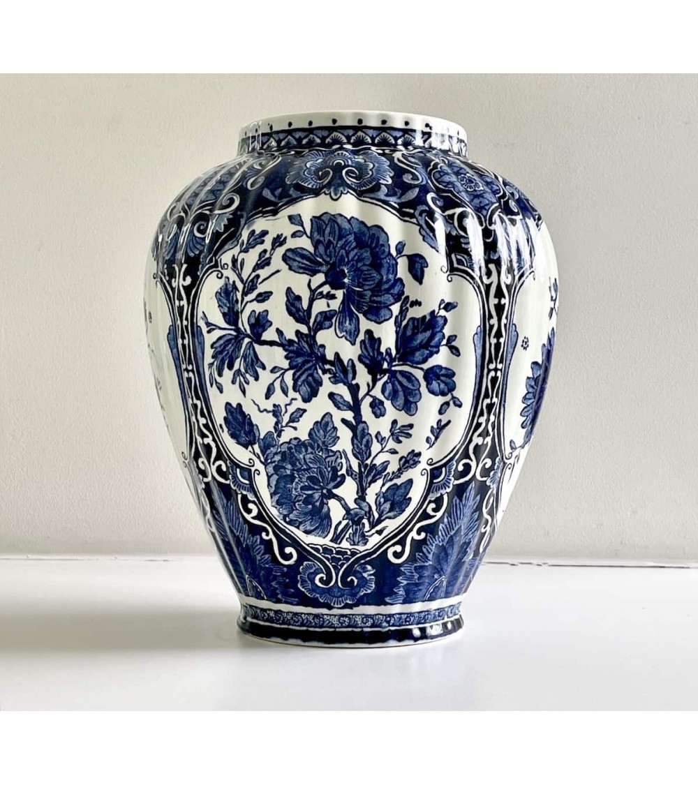 Grande vaso in ceramica di Delft - Royal Sphinx Maastricht kitatori mobili Oggetto di design vintage svizzera