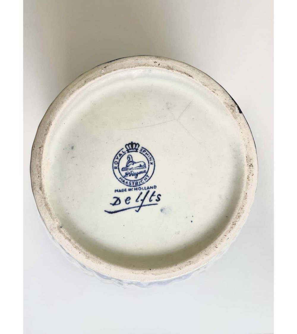 Grande vaso in ceramica di Delft - Royal Sphinx Maastricht kitatori mobili Oggetto di design vintage svizzera
