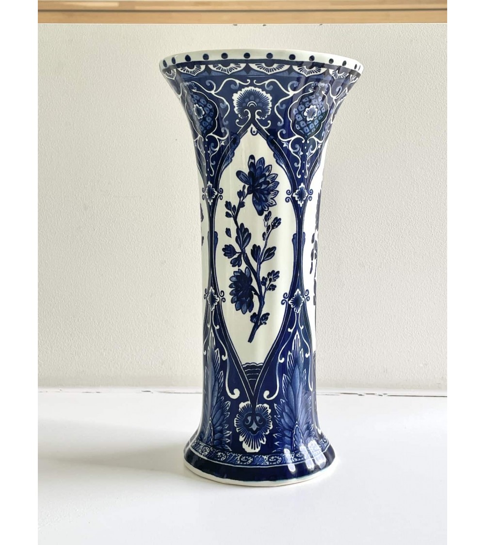 Vase Delfter Blau - Boch Belgium für Royal Sphinx kitatori vintage shop design klassiker bern basel zürich