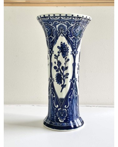 Delft Blue Vase - Boch Belgium for Royal Sphinx kitatori switzerland vintage furniture design classics