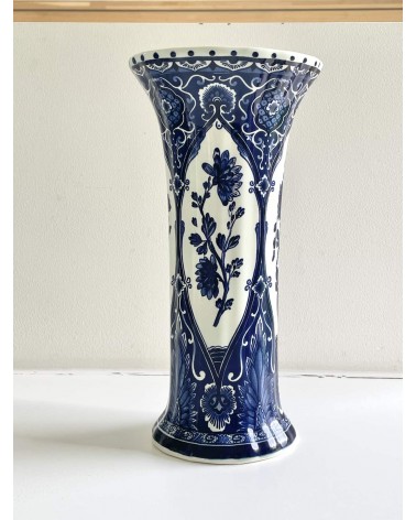 Vase Delfter Blau - Boch Belgium für Royal Sphinx kitatori vintage shop design klassiker bern basel zürich