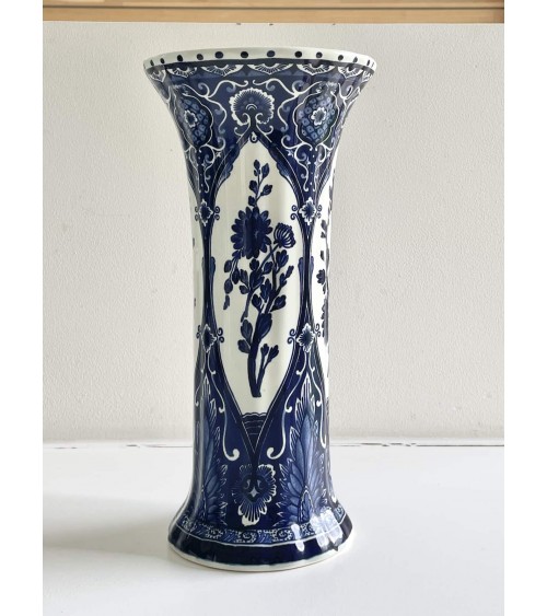 Vase Delfter Blau - Boch Belgium für Royal Sphinx kitatori vintage shop design klassiker bern basel zürich