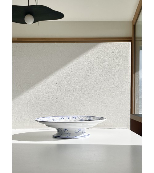 Plat à gâteau sur pied - Villeroy & Boch Dresden Copenhague kitatori meuble vintage shop online boutique suisse
