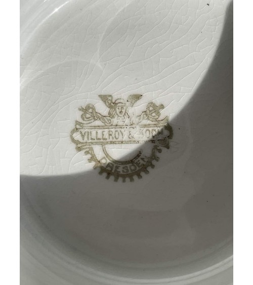 Plat à gâteau sur pied - Villeroy & Boch Dresden Copenhague kitatori meuble vintage shop online boutique suisse