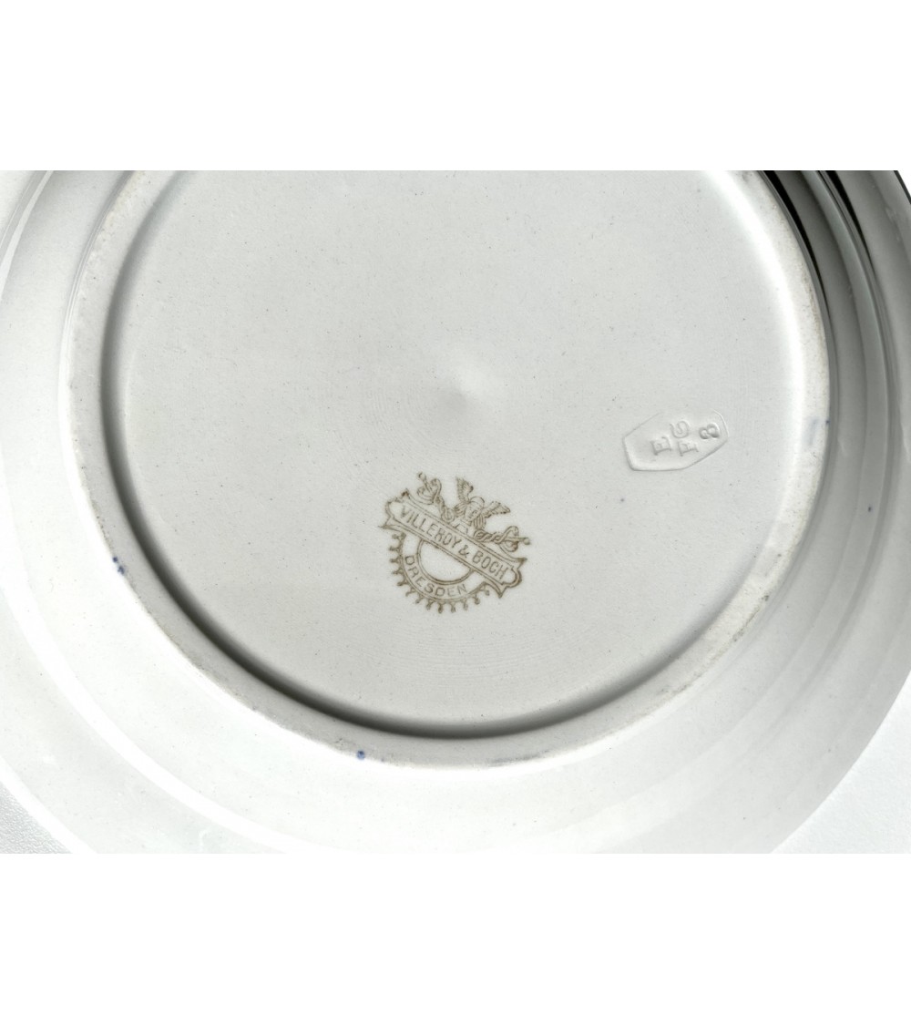 Piatto fondo Copenhague - Villeroy & Boch Dresden kitatori mobili Oggetto di design vintage svizzera