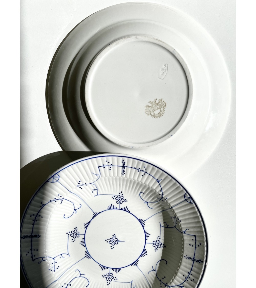 Piatto fondo Copenhague - Villeroy & Boch Dresden kitatori mobili Oggetto di design vintage svizzera