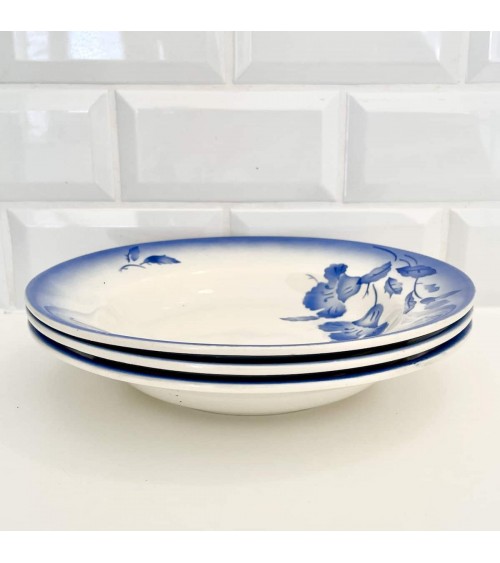 Assiette creuse vintage en céramique kitatori meuble vintage shop online boutique suisse