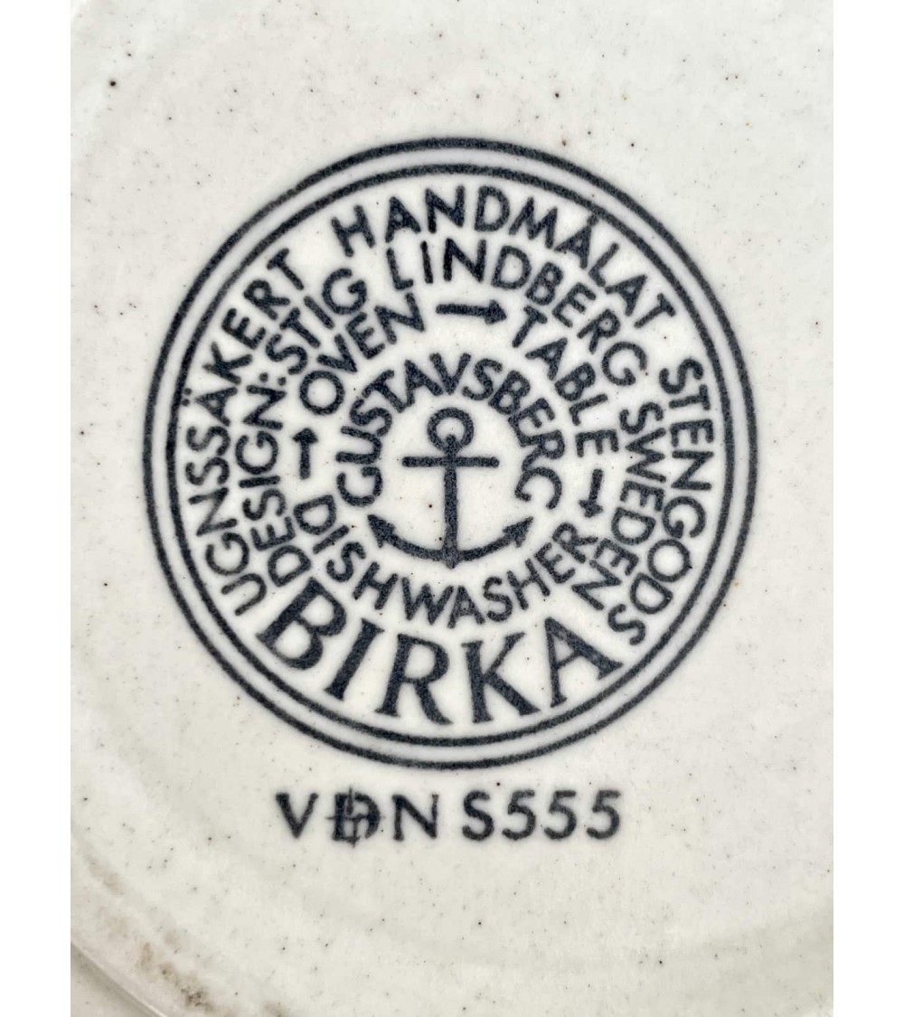 Teiera vintage - Gustavsberg Birka di Stig Lindberg kitatori mobili Oggetto di design vintage svizzera