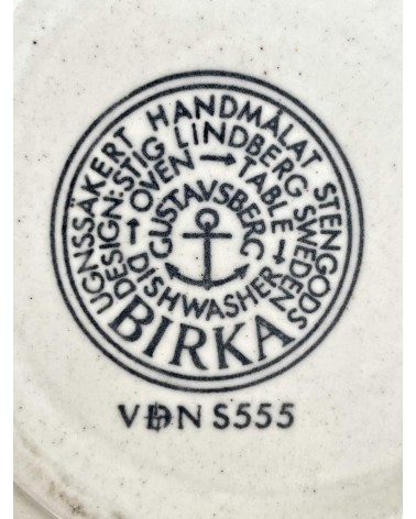 Théière Vintage - Gustavsberg Birka de Stig Lindberg kitatori meuble vintage shop online boutique suisse