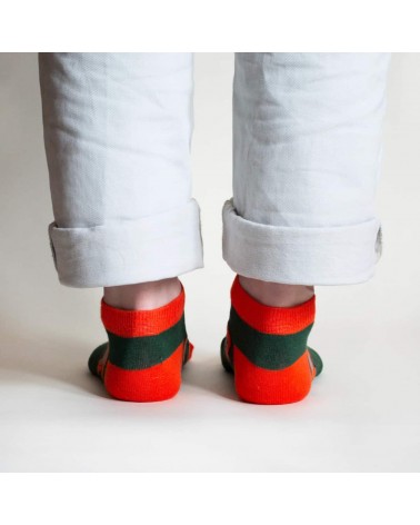 Save the Orangutan - Bamboo ankle socks Bare Kind funny crazy cute cool best pop socks for women men