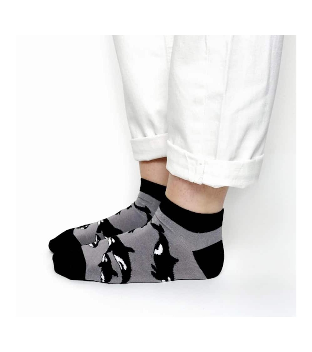 Rettet die Orcas - Bambus Sneaker socken Bare Kind socke kuschelsocken für damen lustig herren farbige coole socken