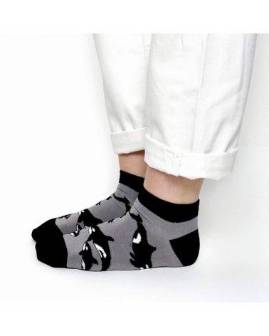 Sauvez les orques - Socquettes, chaussettes basses en bambou Bare Kind jolies chausset pour homme femme fantaisie drole origi...