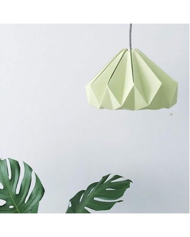 Chestnut Autumn Green - Paper hanging lampshade Studio Snowpuppe lamp shades ceiling lightshade