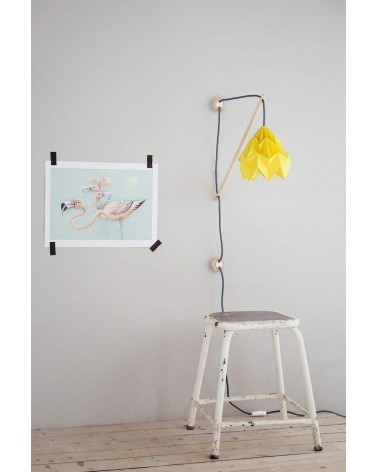 Moth Herbstgelb - Papier Lampenschirm Hängelampe Studio Snowpuppe lampenschirme kaufen