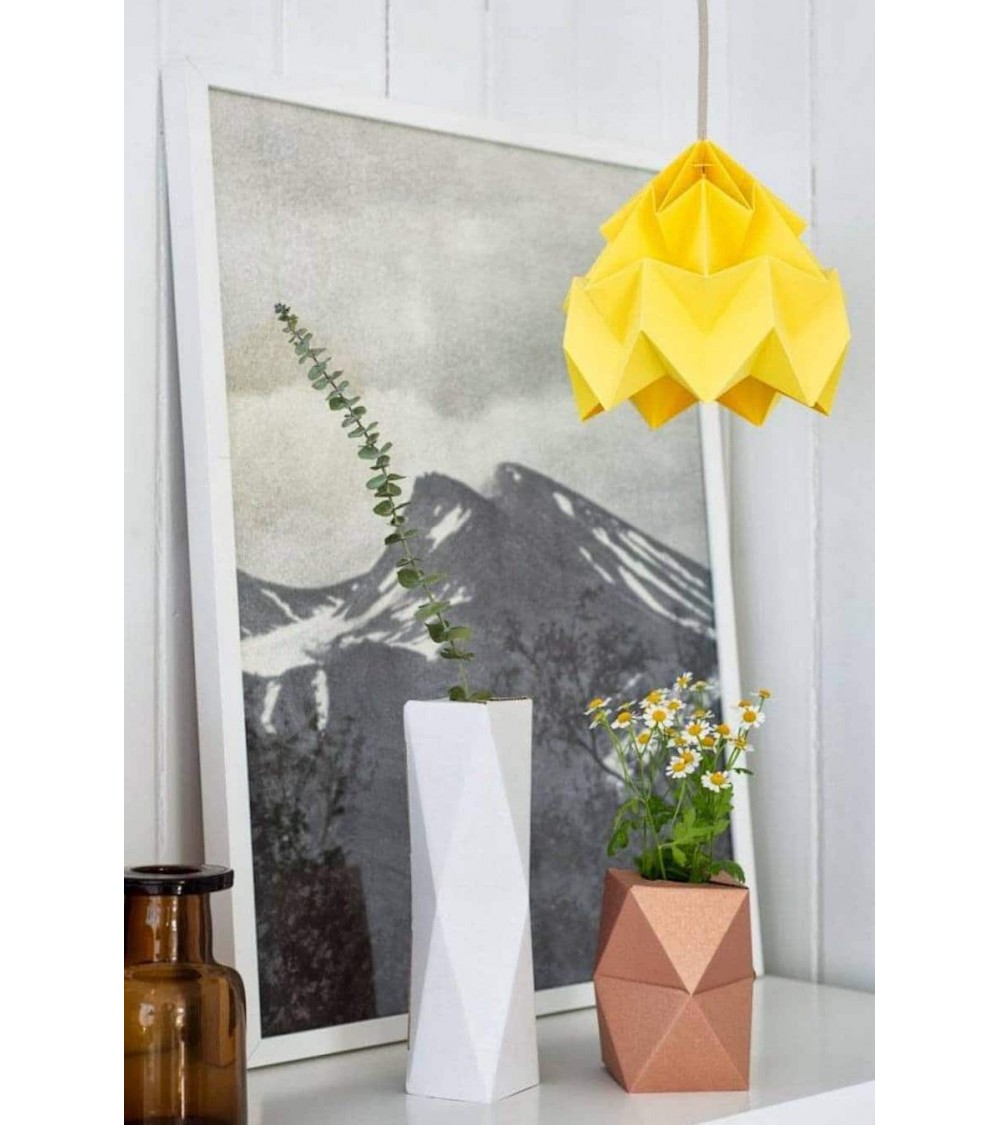 Moth Herbstgelb - Papier Lampenschirm Hängelampe Studio Snowpuppe lampenschirme kaufen