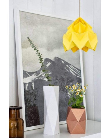 Moth Herbstgelb - Papier Lampenschirm Hängelampe Studio Snowpuppe lampenschirme kaufen