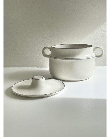 Plat avec couvercle Vintage - Gustavsberg Birka de Stig Lindberg kitatori meuble vintage shop online boutique suisse