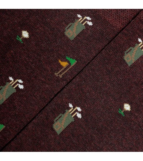 Golf - Socken mit motiven aus bio Baumwolle The Captain Socks socke kuschelsocken für damen lustig herren farbige coole socken