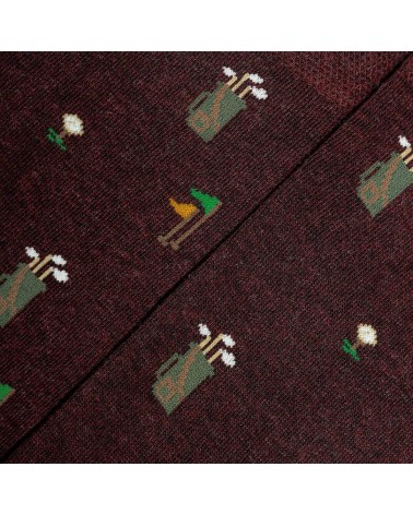 Golf - Socken mit motiven aus bio Baumwolle The Captain Socks Socke lustige Damen Herren farbige coole socken mit motiv kaufen