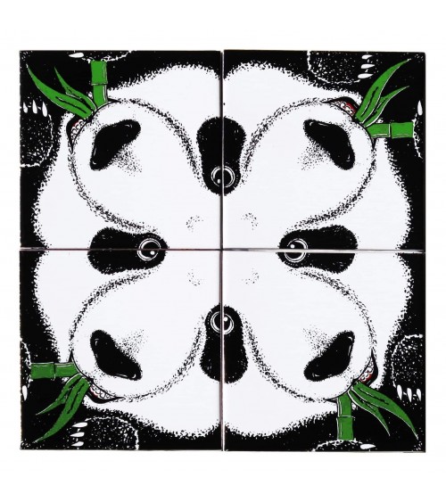 Panda - Sous verre en céramique Bussoga dessous de repose design originaux