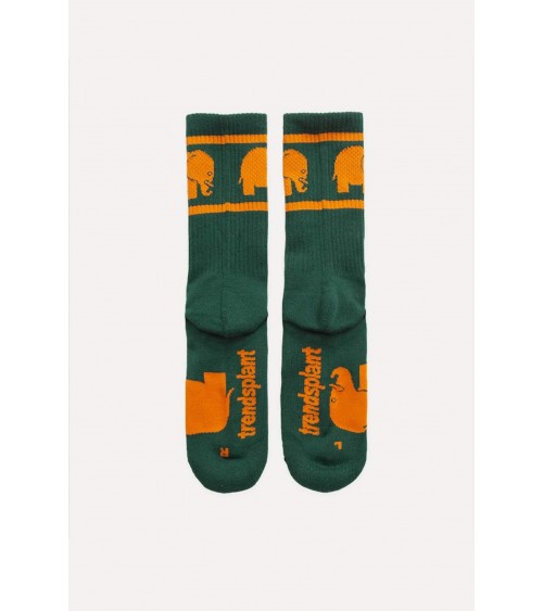 Sportsocken aus Bio Baumwolle - Grün Trendsplant Socke lustige Damen Herren farbige coole socken mit motiv kaufen