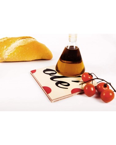 Olé - Ceramic trivet Bussoga