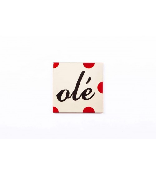 Olé - Ceramic trivet Bussoga