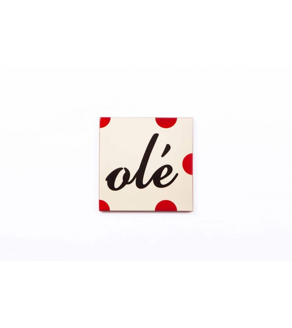 Olé - sottopentola in ceramica quadrato Bussoga