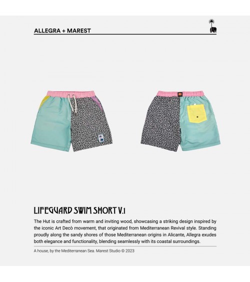 Costume da bagno Lifeguard - Antonyo Marest x Trendsplant Trendsplant cool costumi da bagno da mare per uomo pantaloncini