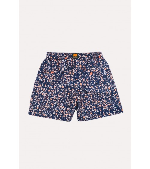 Terrazzo Badeshorts - Blau Trendsplant coole lustige Badehosen für Männer kaufen Bade Hose Mann Badehose Herren Schwimmhose S...