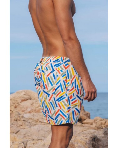 Costume da bagno Strokes Trendsplant cool costumi da bagno da mare per uomo pantaloncini