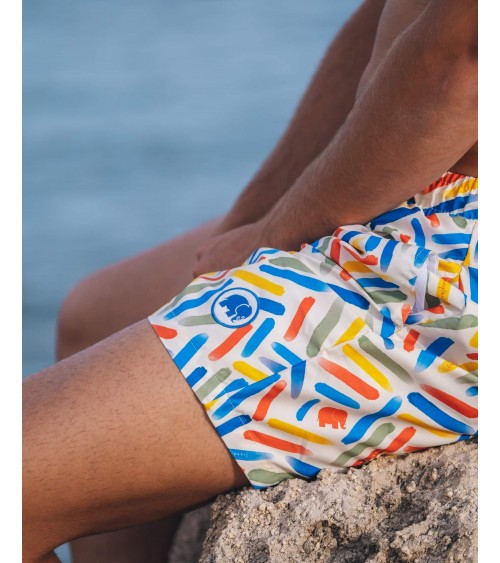 Costume da bagno Strokes Trendsplant cool costumi da bagno da mare per uomo pantaloncini