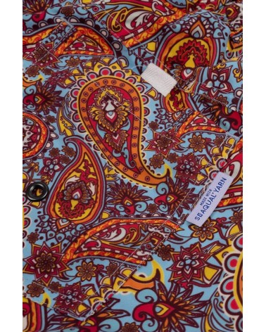 Caribbean Paisley Swim Short Trendsplant best sustainable mens swinmwear swim trucks eco friendly beachwear