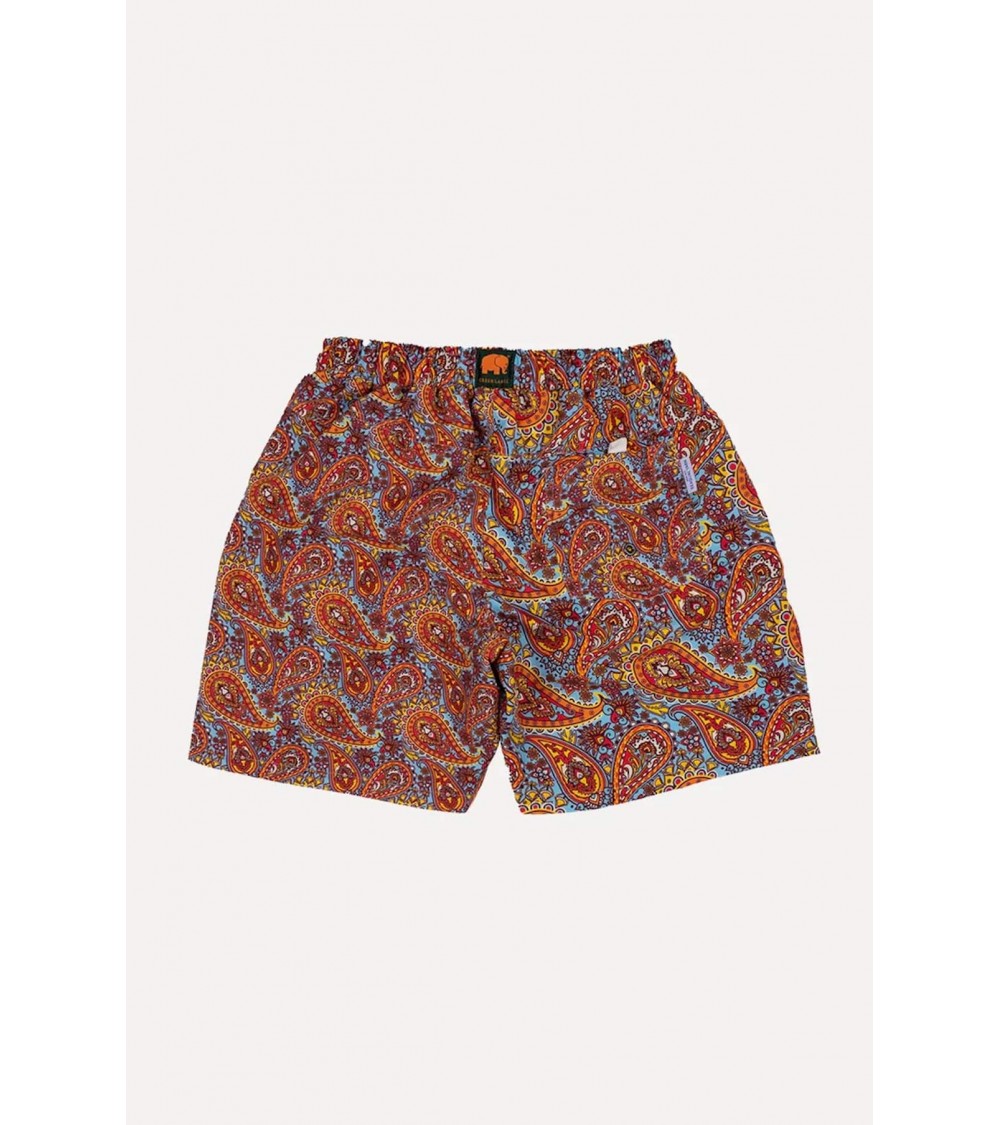 Costume da bagno Caribbean Paisley Trendsplant cool costumi da bagno da mare per uomo pantaloncini