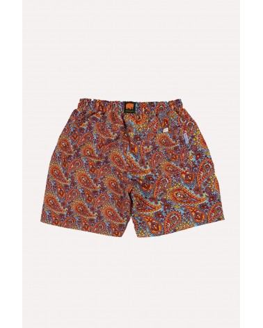 Caribbean Paisley Swim Short Trendsplant best sustainable mens swinmwear swim trucks eco friendly beachwear