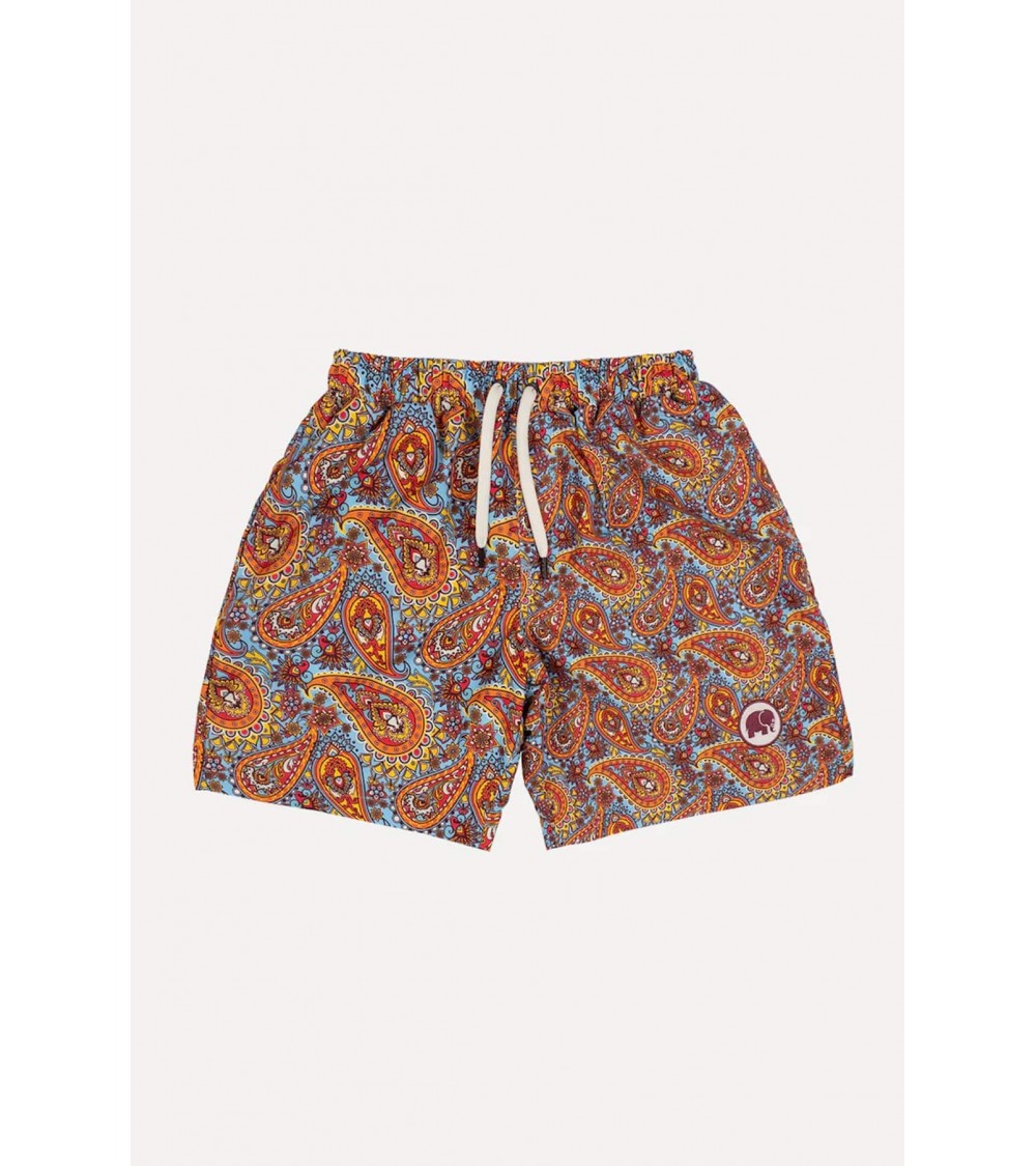 Costume da bagno Caribbean Paisley Trendsplant cool costumi da bagno da mare per uomo pantaloncini