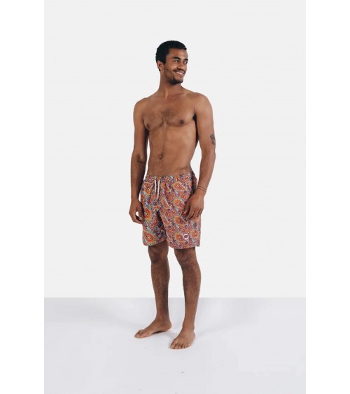 Caribbean Paisley Swim Short Trendsplant best sustainable mens swinmwear swim trucks eco friendly beachwear