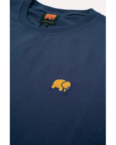 Organic Essential T-Shirt - Blue Trendsplant Tee shirts bio organic cotton ethical sustainable tshirt