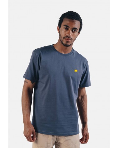 Organic Essential T-Shirt - Blue Trendsplant Tee shirts bio organic cotton ethical sustainable tshirt