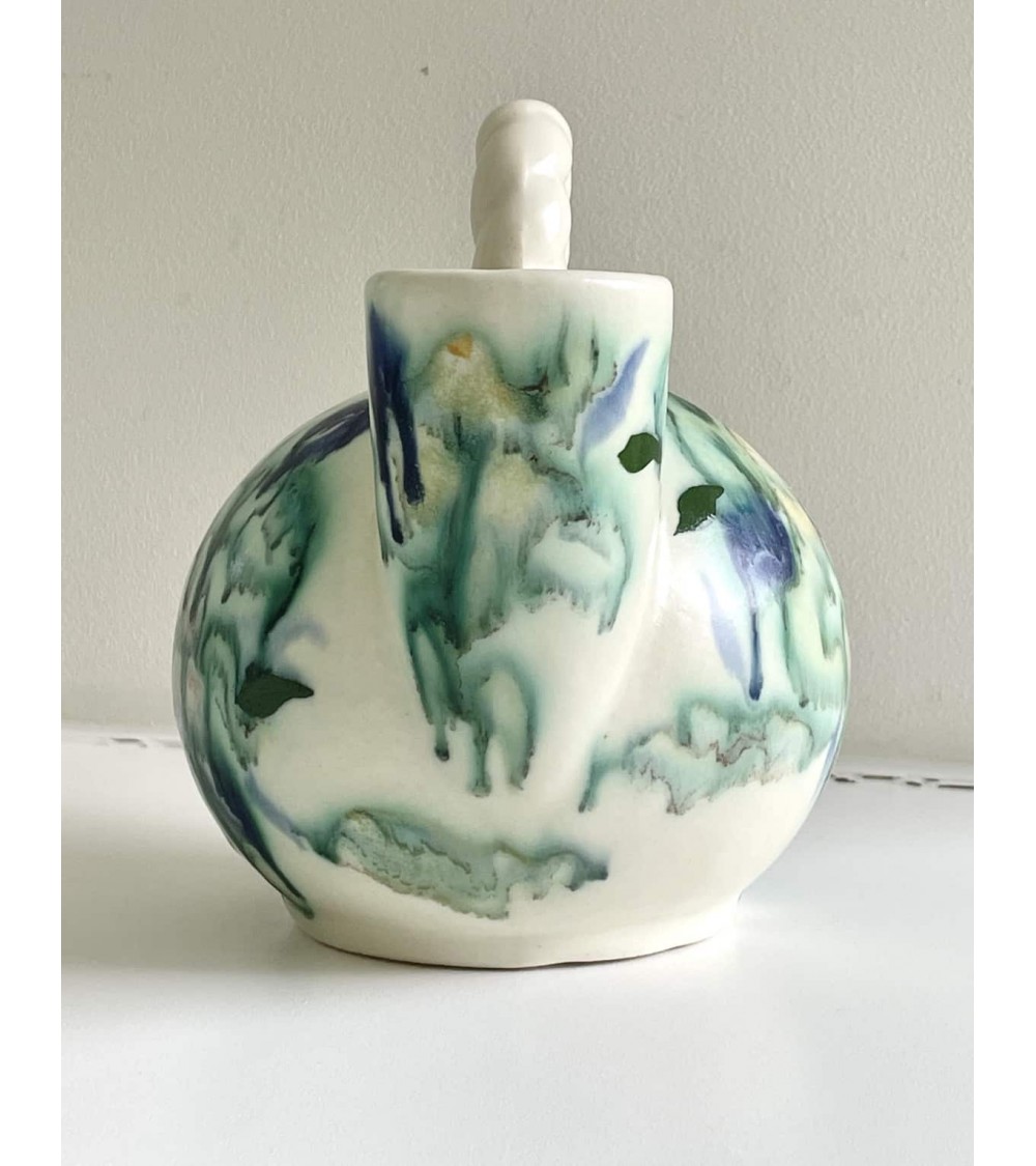 Vintage ceramic double neck vase kitatori switzerland vintage furniture design classics
