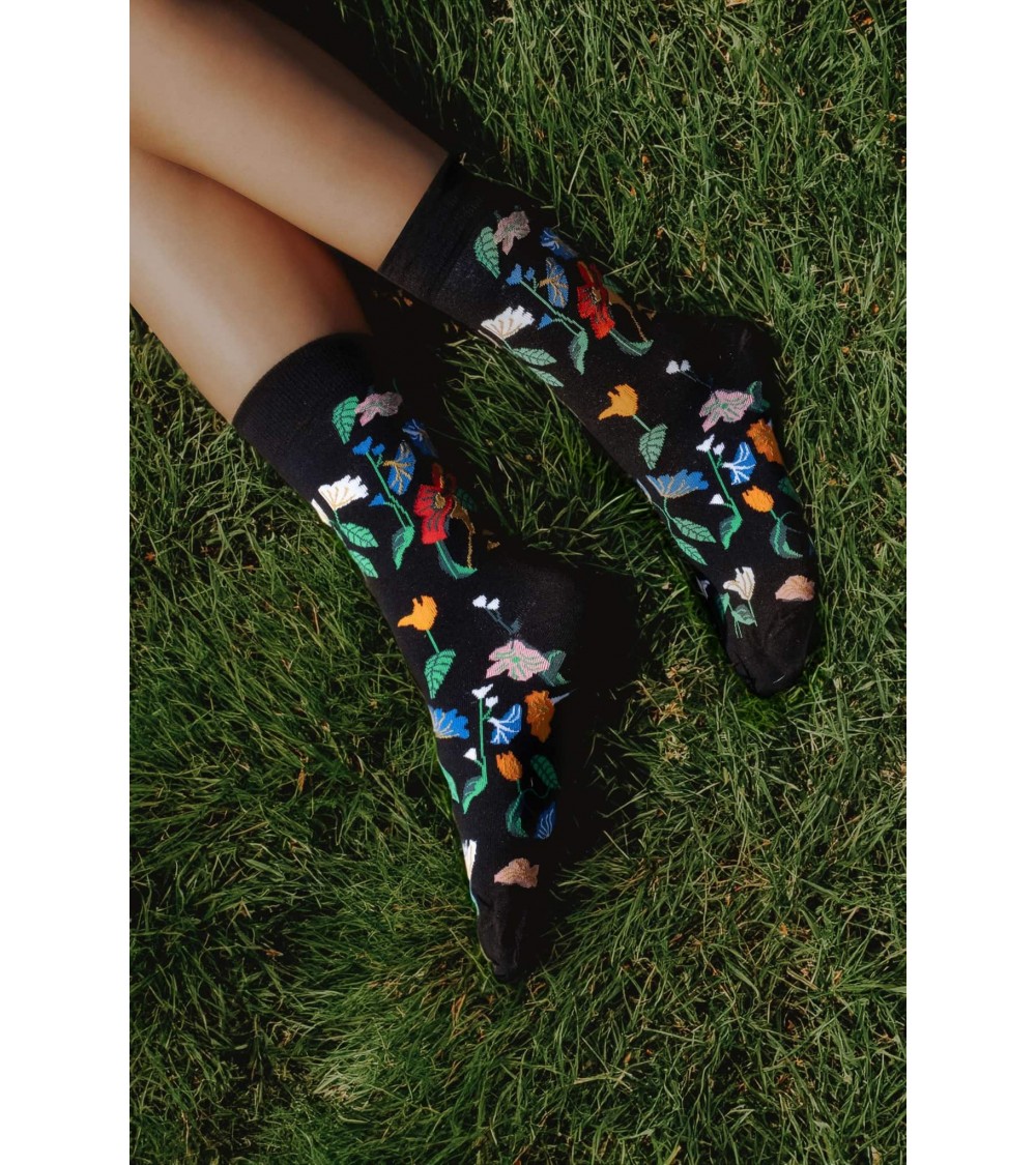 Chaussettes - La Nature morte avec nid d'oiseau de Severin Roesen Curator Socks jolies pour femme originales pour homme chaus...