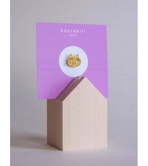 Katze - Pin Anstecker Adorabili Paris Anstecknadel Ansteckpins pins anstecknadeln kaufen