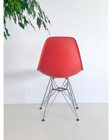 Eames Plastic Side Chair DSR - VITRA - Usate kitatori mobili Oggetto di design vintage svizzera