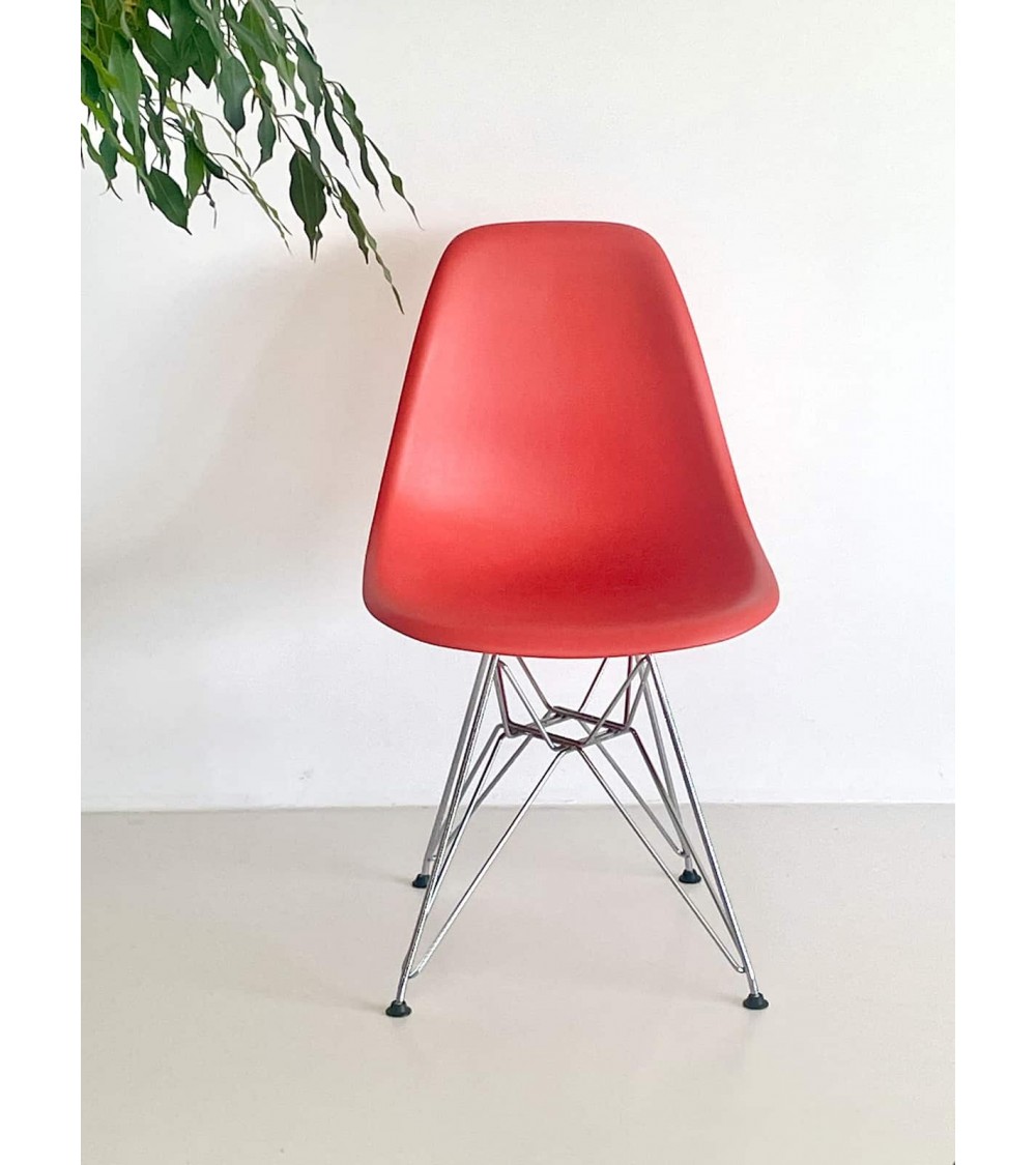 Eames Plastic Side Chair DSR - VITRA - Usate kitatori mobili Oggetto di design vintage svizzera