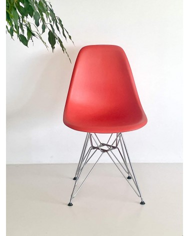 Eames Plastic Side Chair DSR - VITRA - Usate kitatori mobili Oggetto di design vintage svizzera