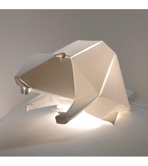 Castoro - Lampada da tavolo design, lampada da comodino Plizoo Lampade led design moderne salotto